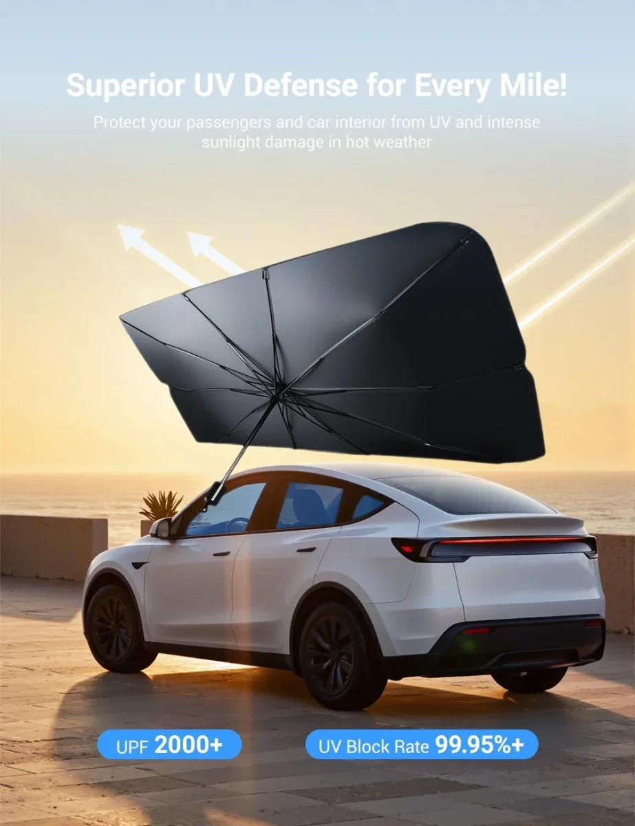 Sunroof Sunshade Umbrella for Tesla Model Y - Image 7