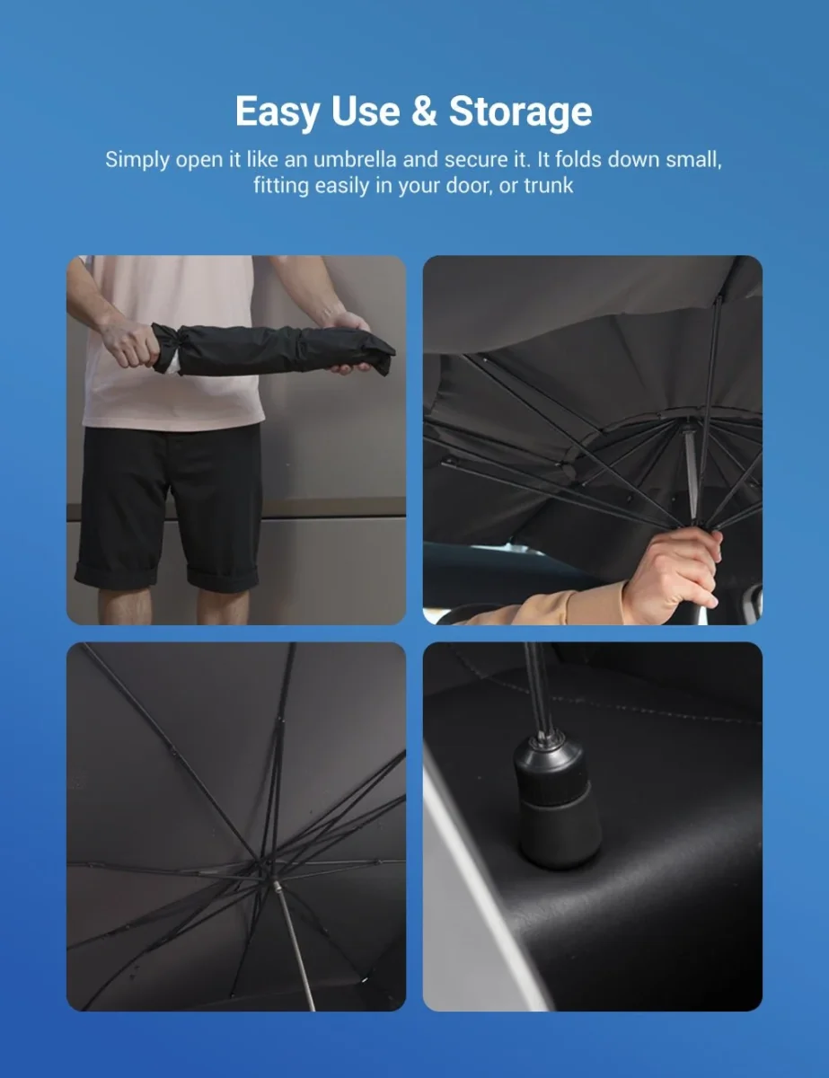 Sunroof Sunshade Umbrella for Tesla Model Y - Image 9