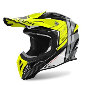AIROH AVIATOR ACE 2 ENGINE Amarelo | Capacete Offroad