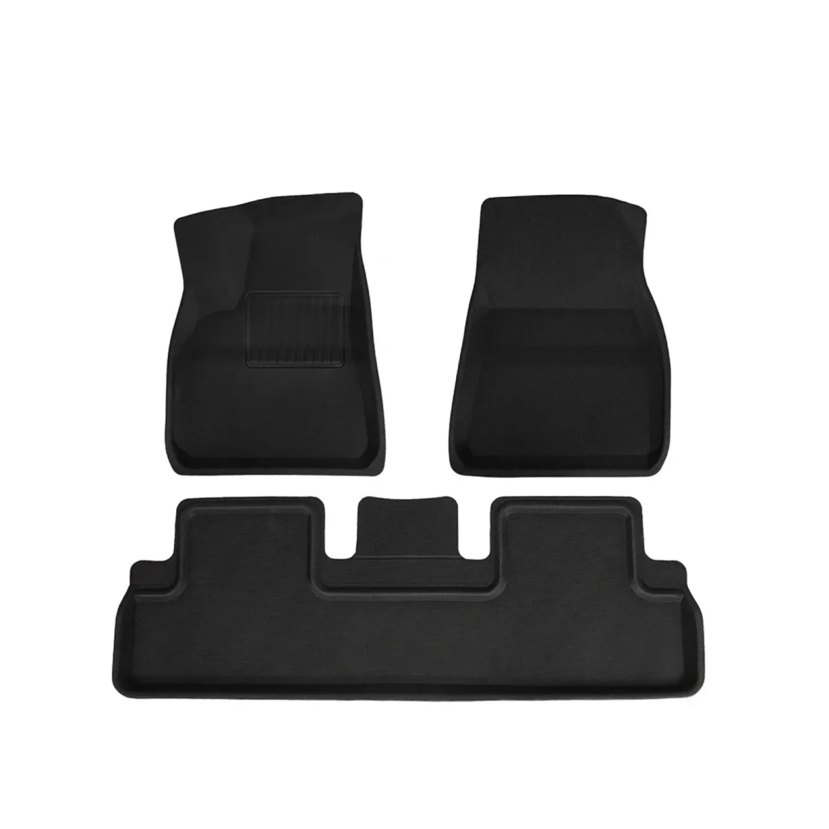 TESERY All Weather 3D Floor Mats for Tesla Model Y & Model 3 Highland - Image 2