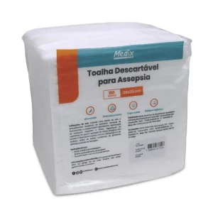 TOALHA DESCARTÁVEL PARA ASSEPSIA MEDIX