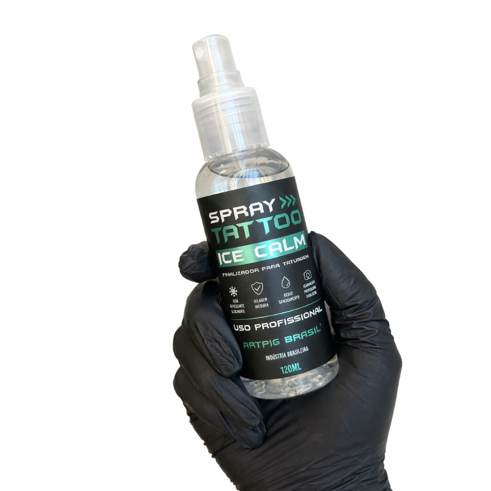 Selador Spray Tattoo Ice Calm ArtPig 120ml | Pós-Tatuagem Profissional - Image 4