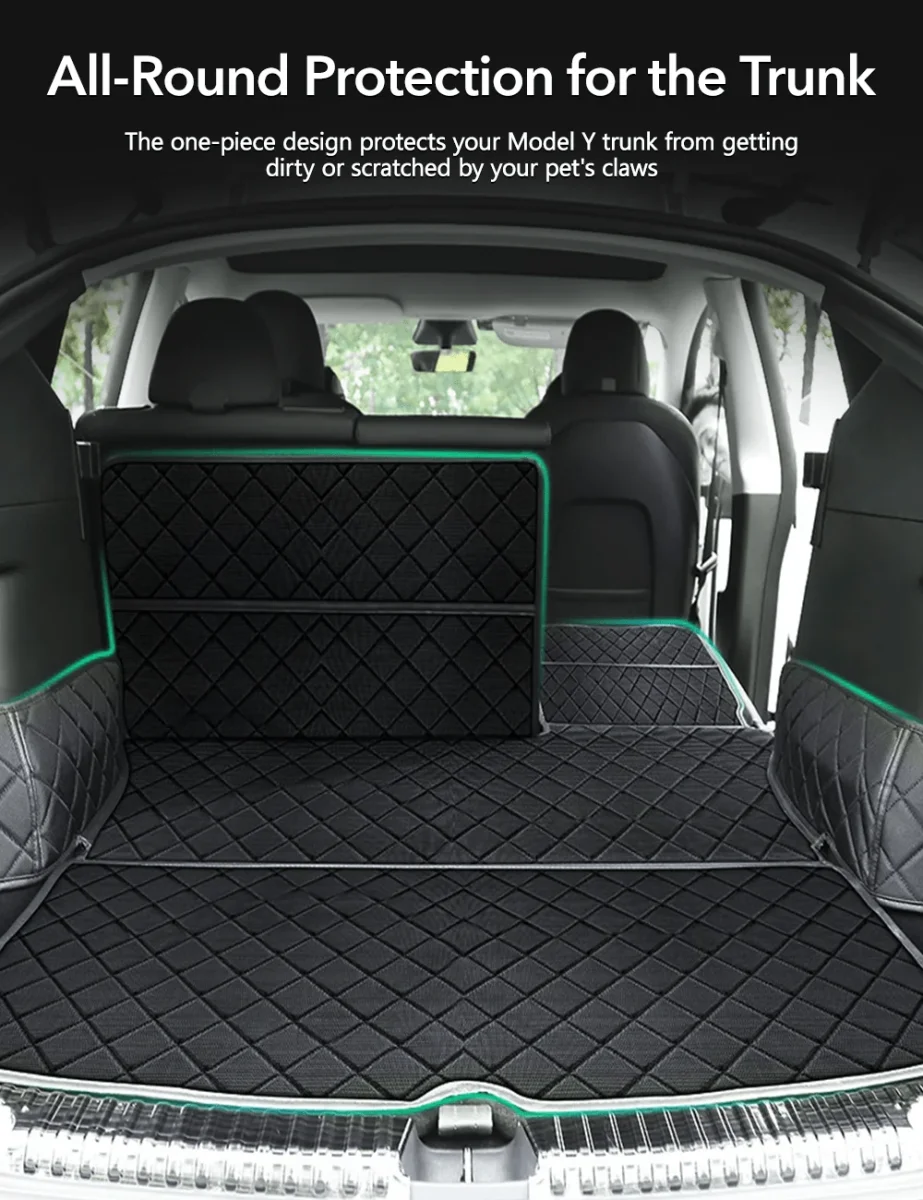 Trunk Mat Waterproof Car Dog Cover for Model Y | TESERY - Image 9