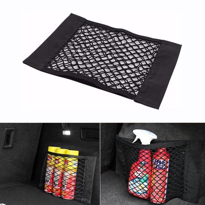 Trunk Storage Bag Mesh Cargo Net For Tesla - Image 9