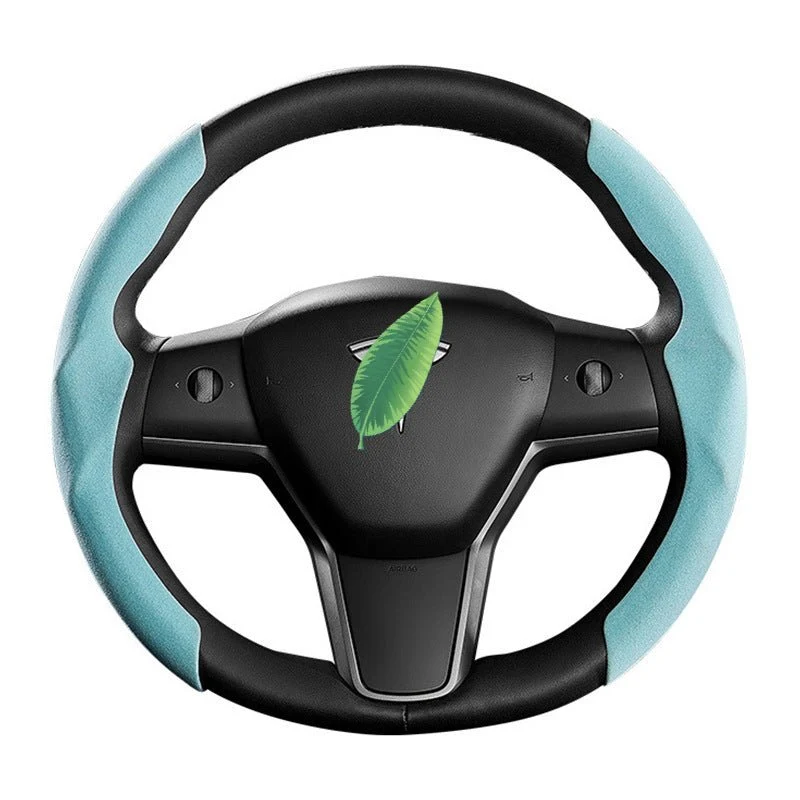 Ultra-thin Alcantara Steering Wheel Cover for Model 3 / Y | TESERY - Image 2