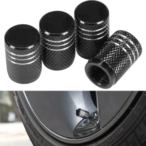 Valve Stem Caps 4 Pack Fit Suitable for Tesla 3/Y/S/X 2017-ON