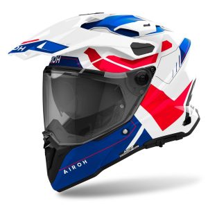 AIROH COMMANDER 2 REVEAL Azul/Vermelho | Capacete Integral