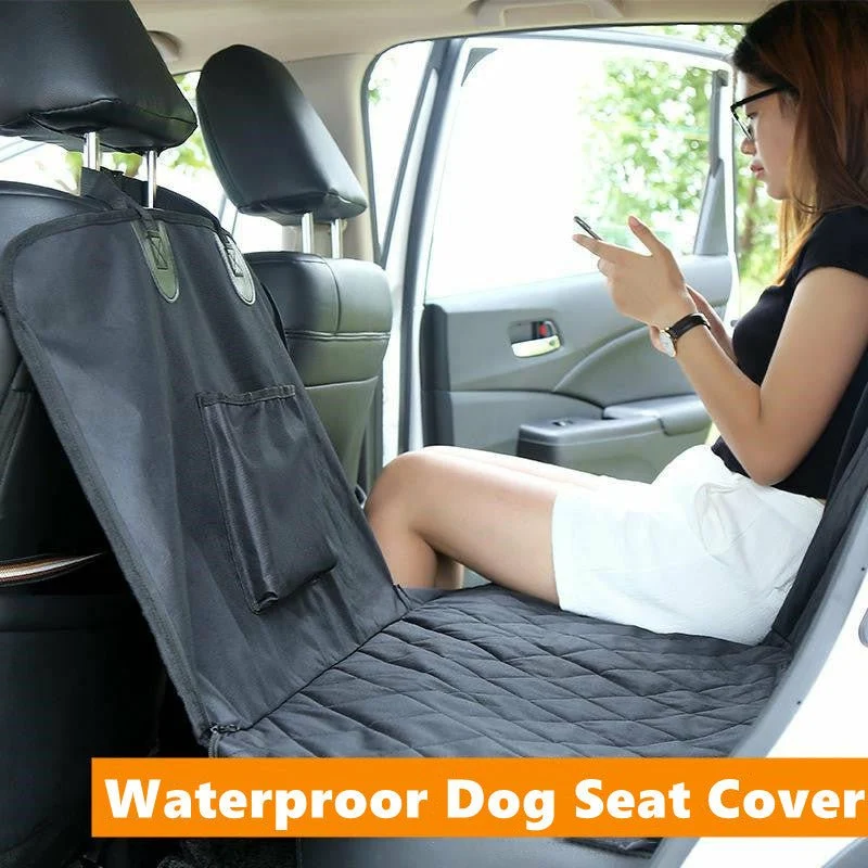 Waterproof Dog Seat Cover for Back Seat for Model 3/Y/S/X/Cybertruck - Image 3