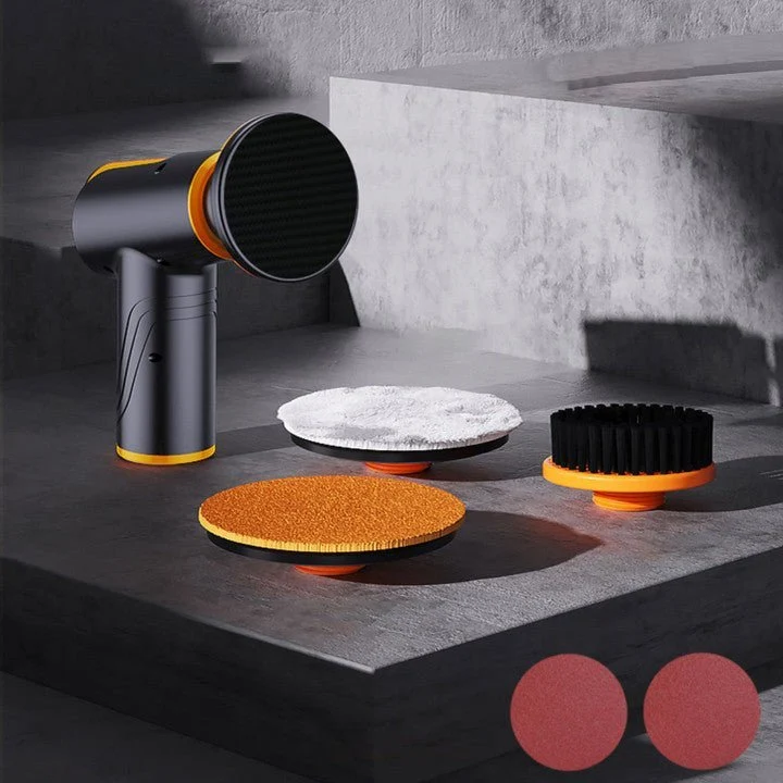 Dual Action Polisher Kit | 148W Motor | Variable Speed | Complete Detailing Set - Image 7