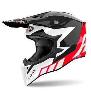 AIROH WRAAAP RELOADED Vermelho Gloss | Capacete Offroad